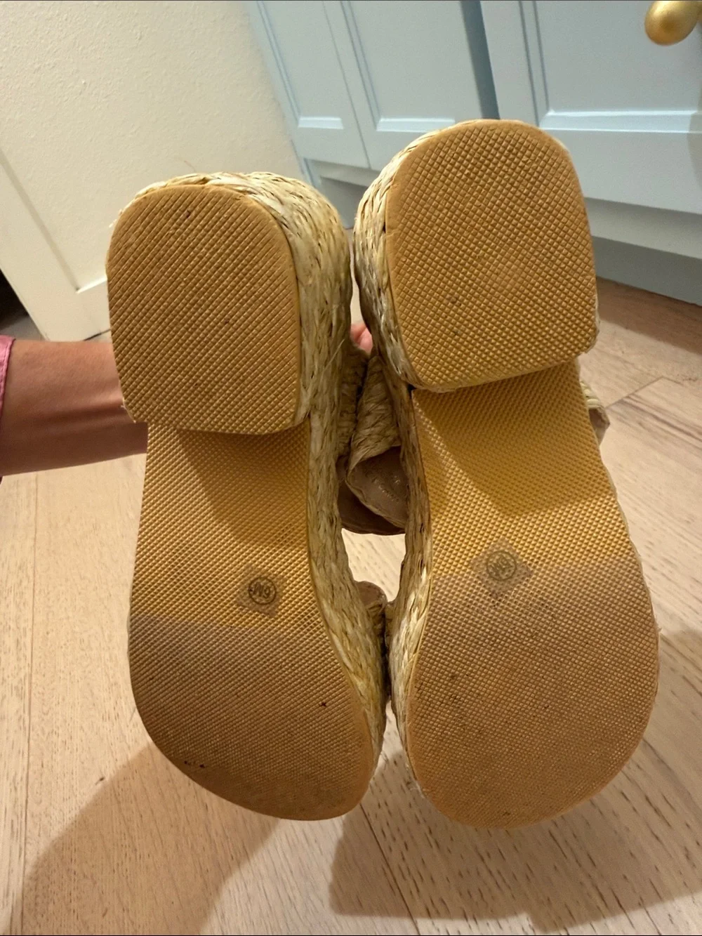 Beau Natural Braided Platform Sandals - Natural